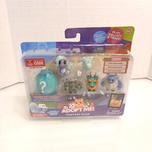 Adopt Me Fantasy Clan Figures With Exclusive Virtual Item Code 7 Pack Roblox